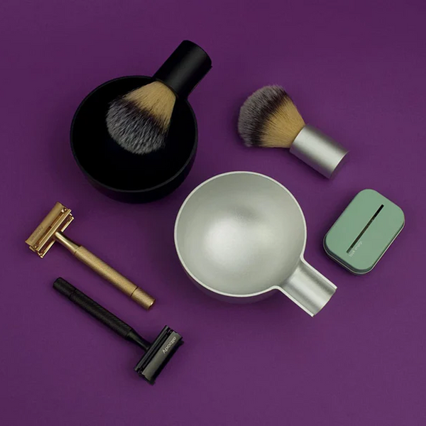 Allbody Razor and Brush & Bowl Gift Set