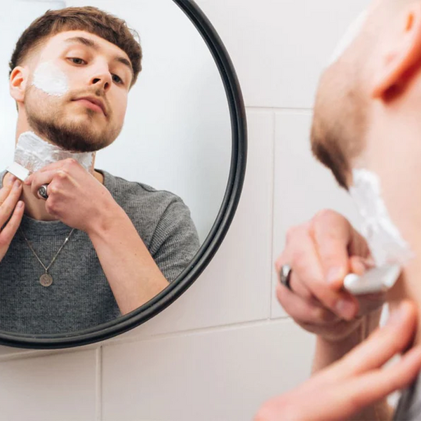 Angle Razor, Shaving Soap and Blades Gift Set